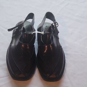 Mr BIG Stylish Black Men's Sandals